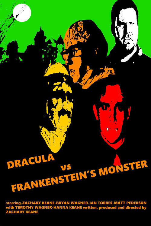 Movie poster for Dracula vs. Frankenstein's Monster (2016)