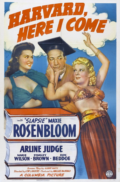 Movie poster for Harvard Here I Come (1941)