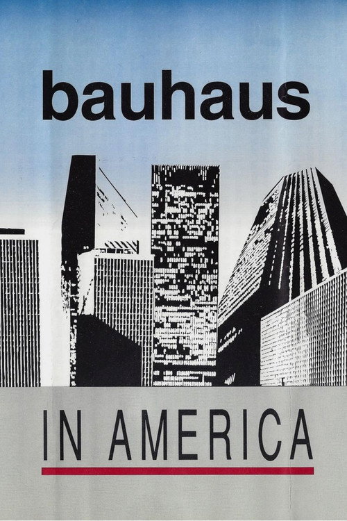 Movie poster for Bauhaus in America (1995)
