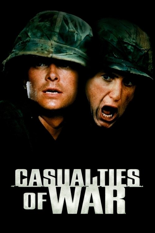 Movie poster for Casualties of War (1989)