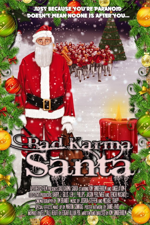 Movie poster for Bad Karma Santa (2016)