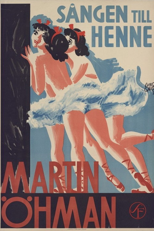 Movie poster for Sången till henne (1934)