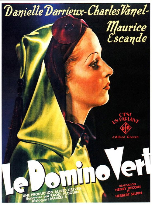Movie poster for The Green Domino (1935)