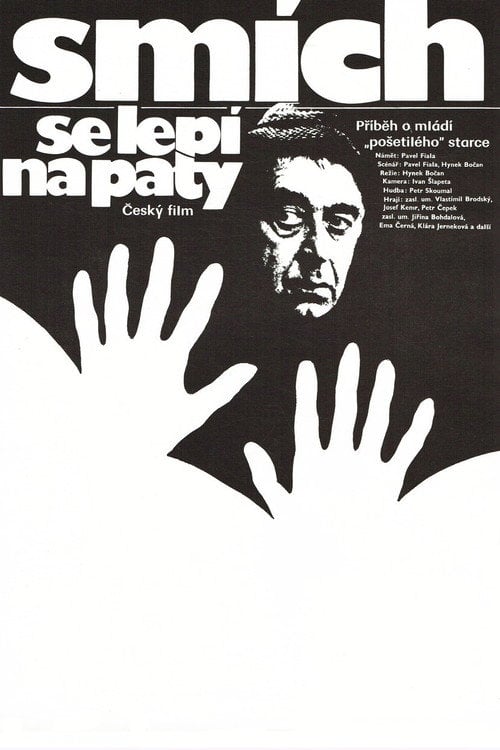 Movie poster for Smích se lepí na paty (1987)