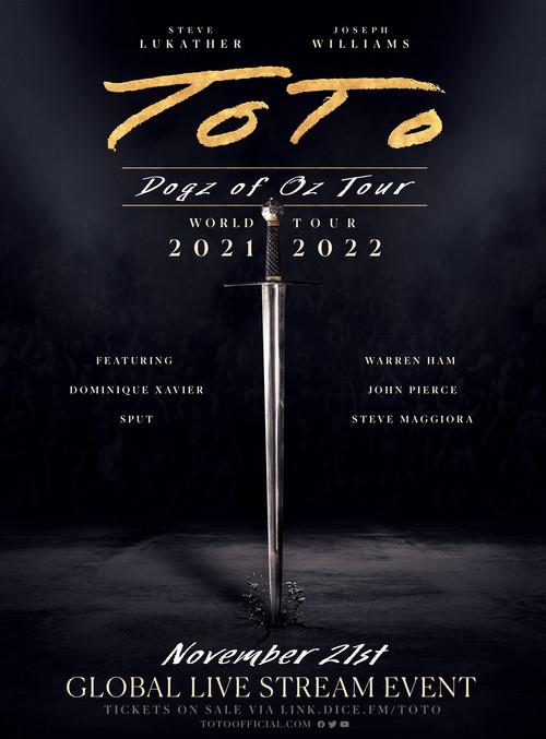 Movie poster for Toto: Dogz of Oz Tour (Global Live Stream) (2020)