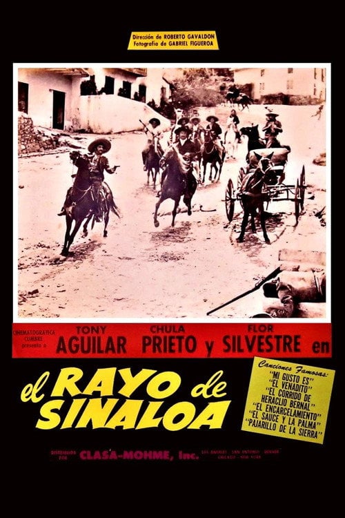 Movie poster for El rayo de Sinaloa: La venganza de Heraclio Bernal (1958)