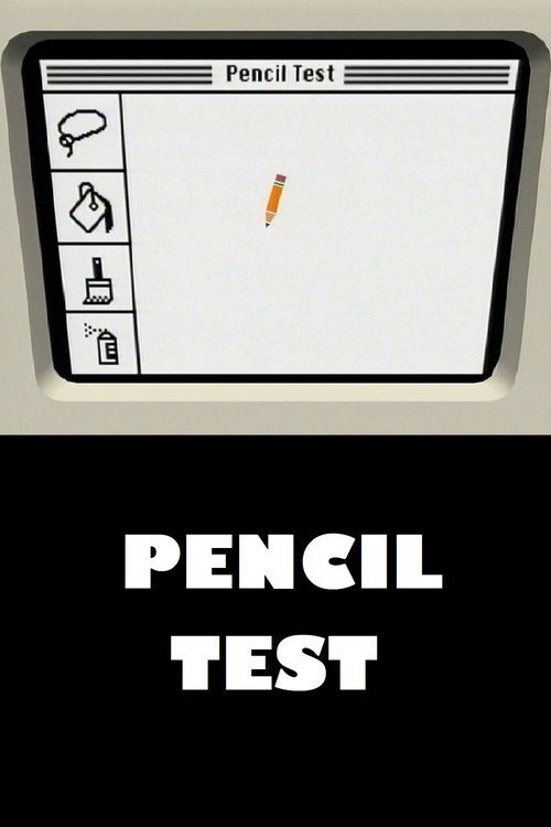 Movie poster for Pencil Test (1988)