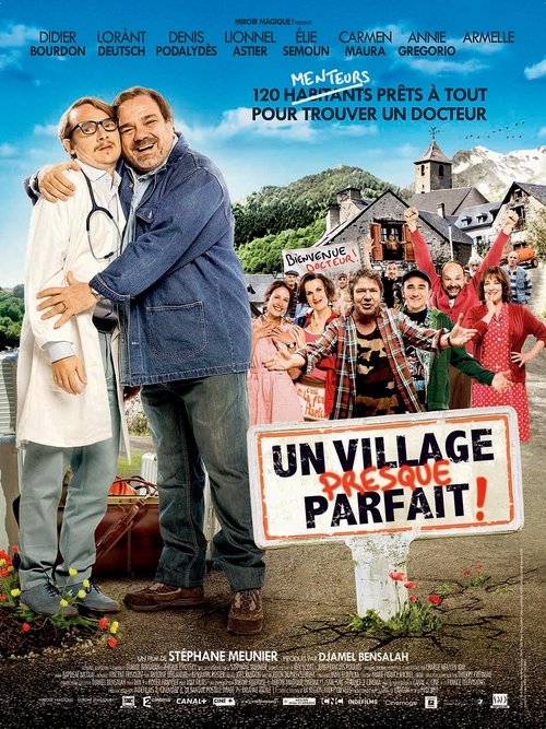 Movie poster for A Village Almost Perfect! (2014)