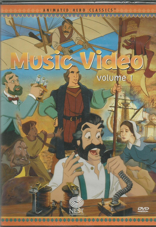 Movie poster for Animated Hero Classics Music Video - Volume 1 (1994)