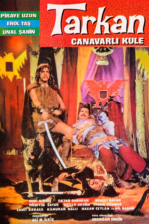 Movie poster for Tarkan: Canavarlı Kule (1969)