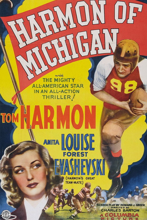 Movie poster for Harmon of Michigan (1941)