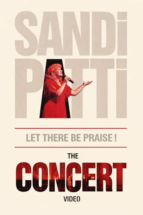 Movie poster for Sandi Patty - Let There Be Praise! The Concert Video (1987)