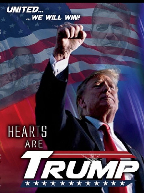 Movie poster for Hearts Are Trump (2020)
