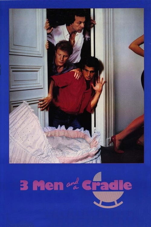 Movie poster for Three Men and a Cradle (1985)