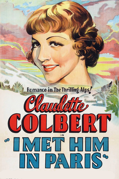 Movie poster for I Met Him in Paris (1937)