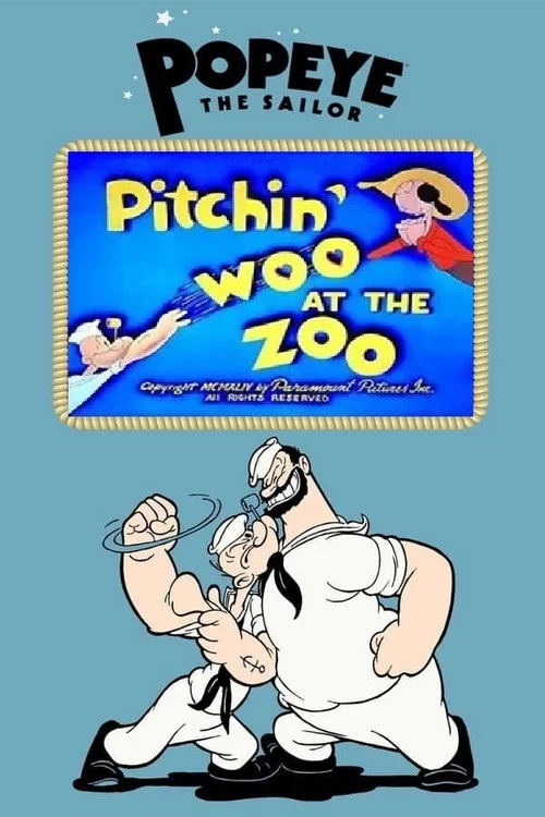 Movie poster for Pitchin' Woo at the Zoo (1944)