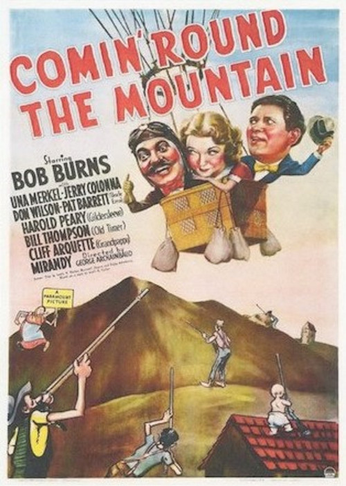 Movie poster for Comin' Round the Mountain (1940)