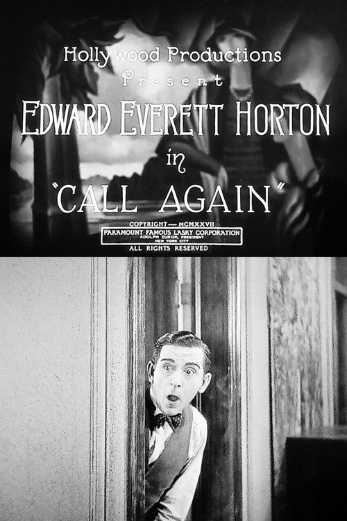 Movie poster for Call Again (1928)