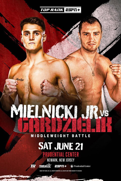 Movie poster for Vito Mielnicki Jr. vs. Kamil Gardzielik (2025)