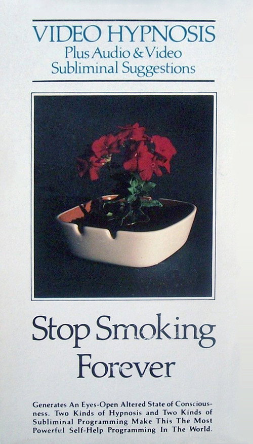 Movie poster for Stop Smoking Forever - Video Hypnosis (1987)