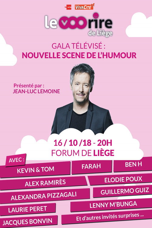 Movie poster for Festival International du Rire de Liège 2018 - La Nouvelle Scène (2018)
