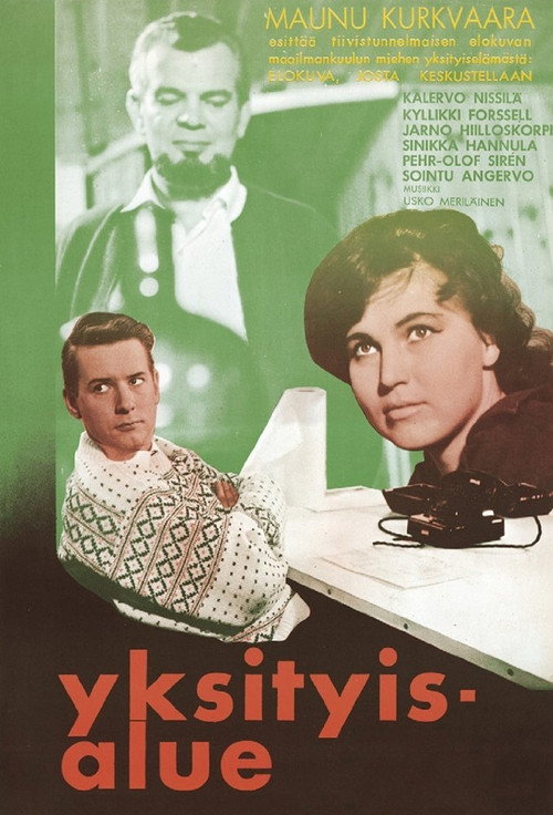 Movie poster for Yksityisalue (1962)