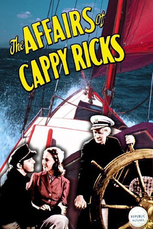 Movie poster for Affairs of Cappy Ricks (1937)