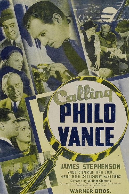 Movie poster for Calling Philo Vance (1940)