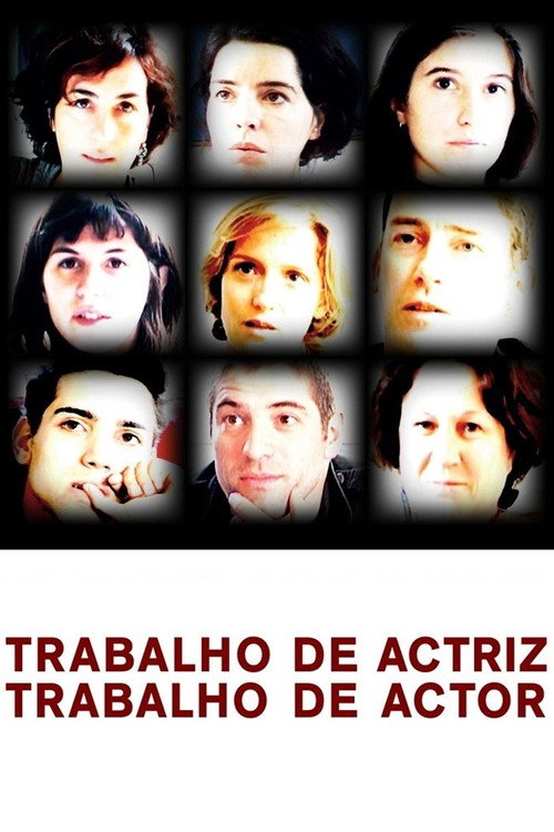 Movie poster for The Actor's Work (2011)