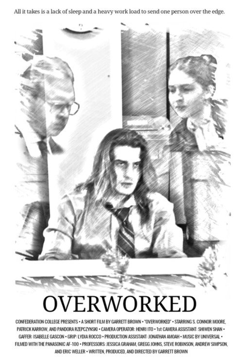 Movie poster for Overworked (2023)