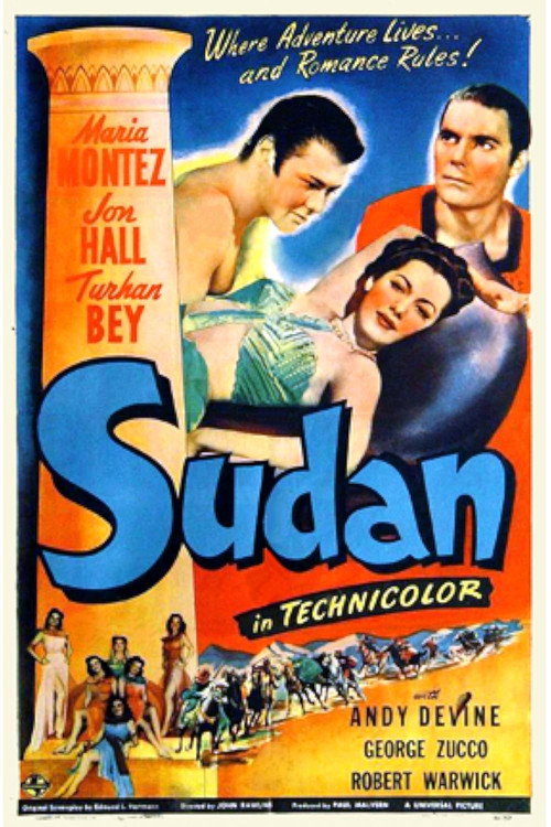 Movie poster for Sudan (1945)