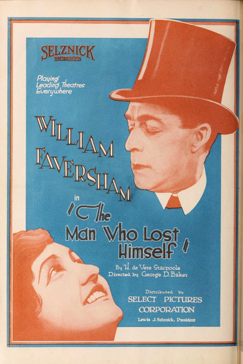 Movie poster for The Man Who Lost Himself (1920)