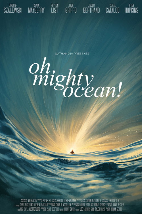 Movie poster for Oh, Mighty Ocean! (2022)