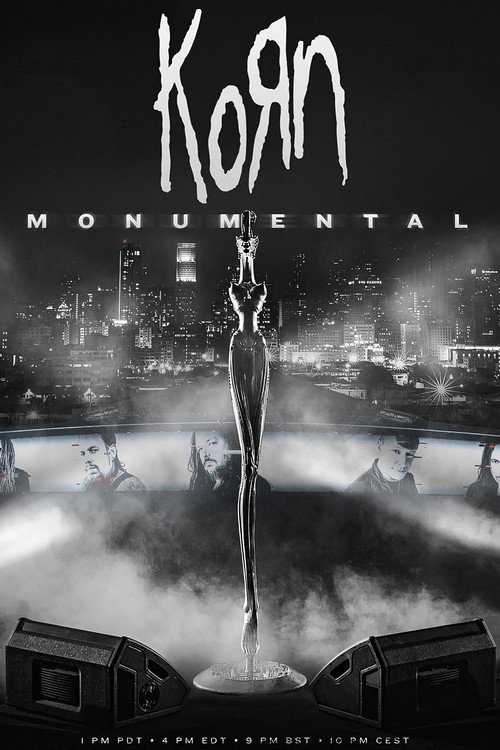 Movie poster for Korn: Monumental (2021)