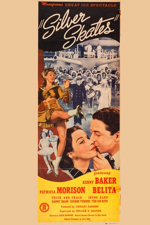 Movie poster for Silver Skates (1943)