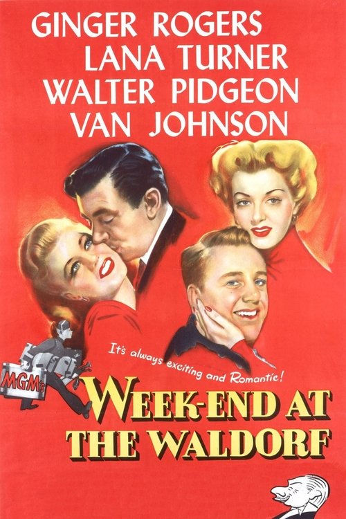 Movie poster for Week-End at the Waldorf (1945)