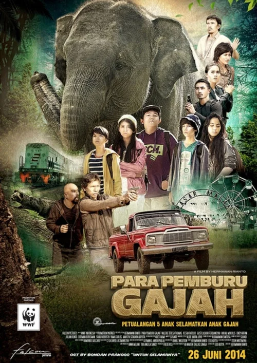 Movie poster for Para Pemburu Gajah (2014)