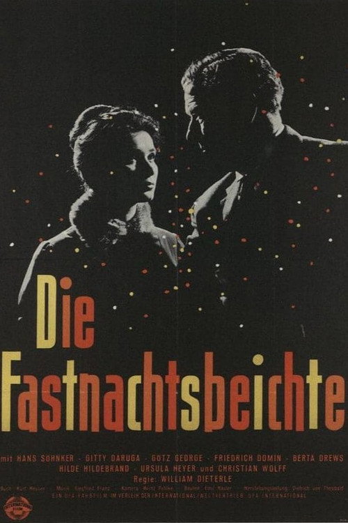 Movie poster for Carnival Confession (1960)