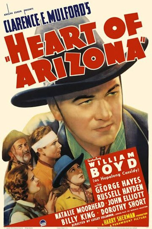 Movie poster for Heart of Arizona (1938)