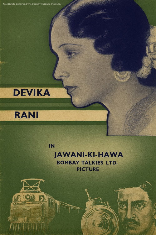 Movie poster for Jawani Ki Hawa (1935)