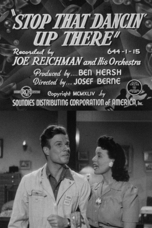 Movie poster for Stop That Dancing Up There (1944)