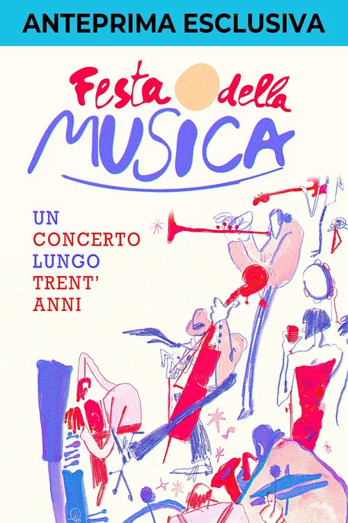 Movie poster for Festa della musica, un concerto lungo trent'anni (2025)