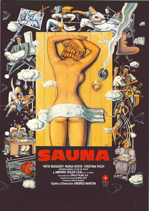Movie poster for Sauna (1990)