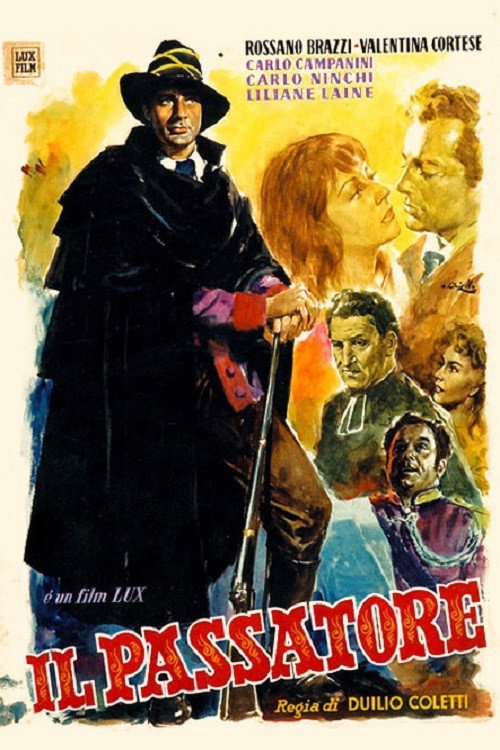 Movie poster for Il passatore (1947)