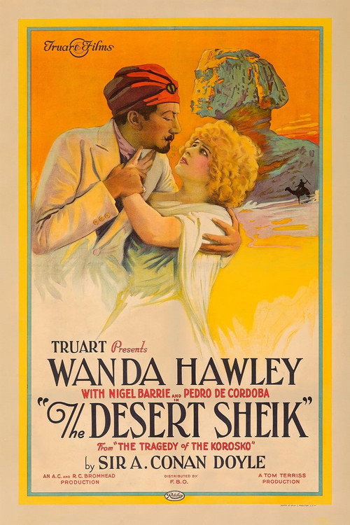 Movie poster for The Desert Sheik (1924)