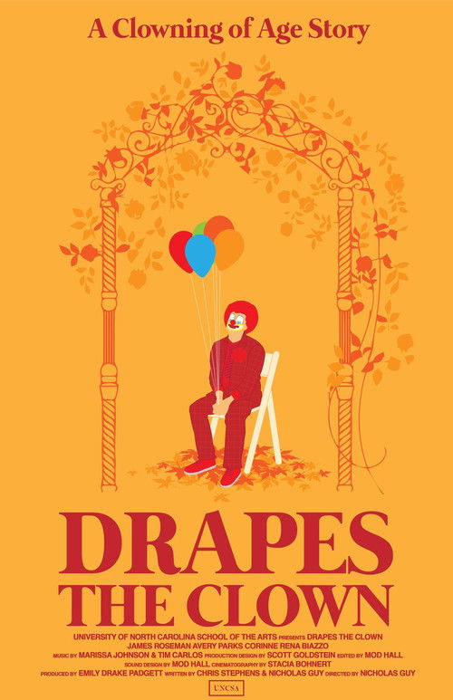 Movie poster for Drapes, The Clown (2019)