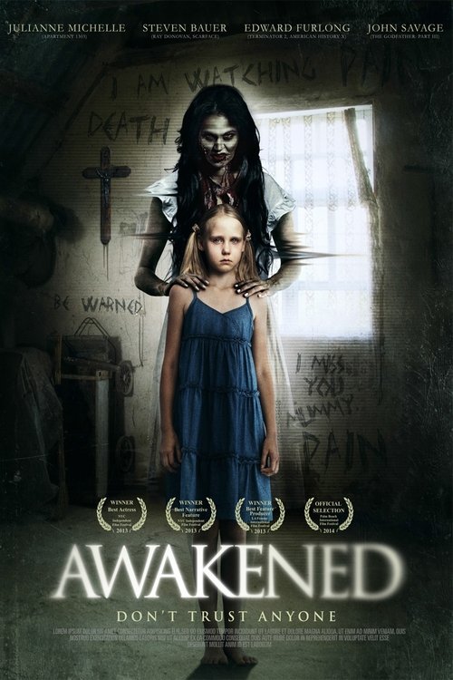 Movie poster for Awakened (2013)