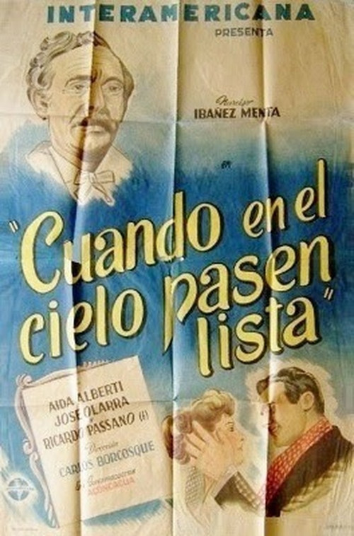Movie poster for Cuando en el cielo pasen lista (1945)