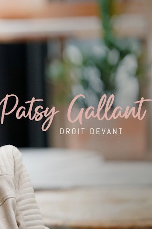 Movie poster for Patsy Gallant: droit devant (2024)