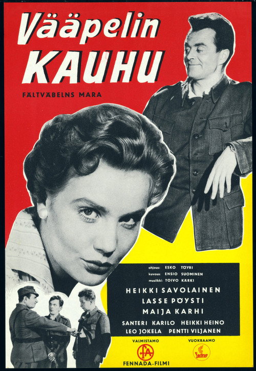 Movie poster for Vääpelin kauhu (1957)